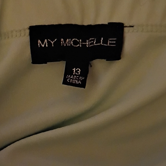 Fairy Core! My Michelle Strapless Dress with Sequins /Embellishments. Size 13. - Picture 2 of 10